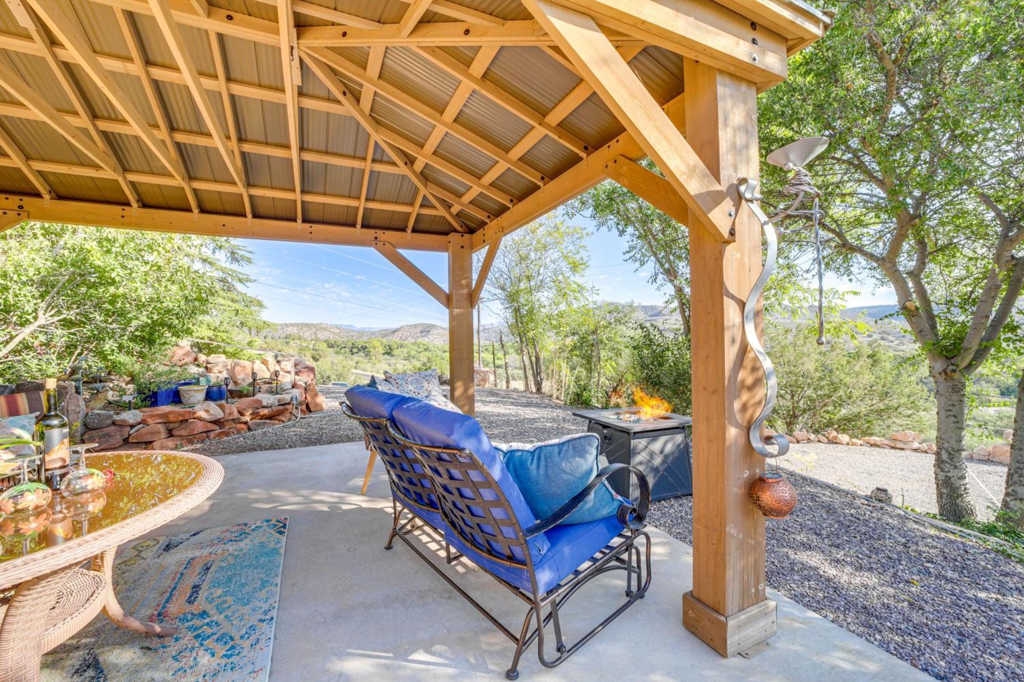 Vineyard Views And Sauna At Cornville Home! Cottonwood Dış mekan fotoğraf