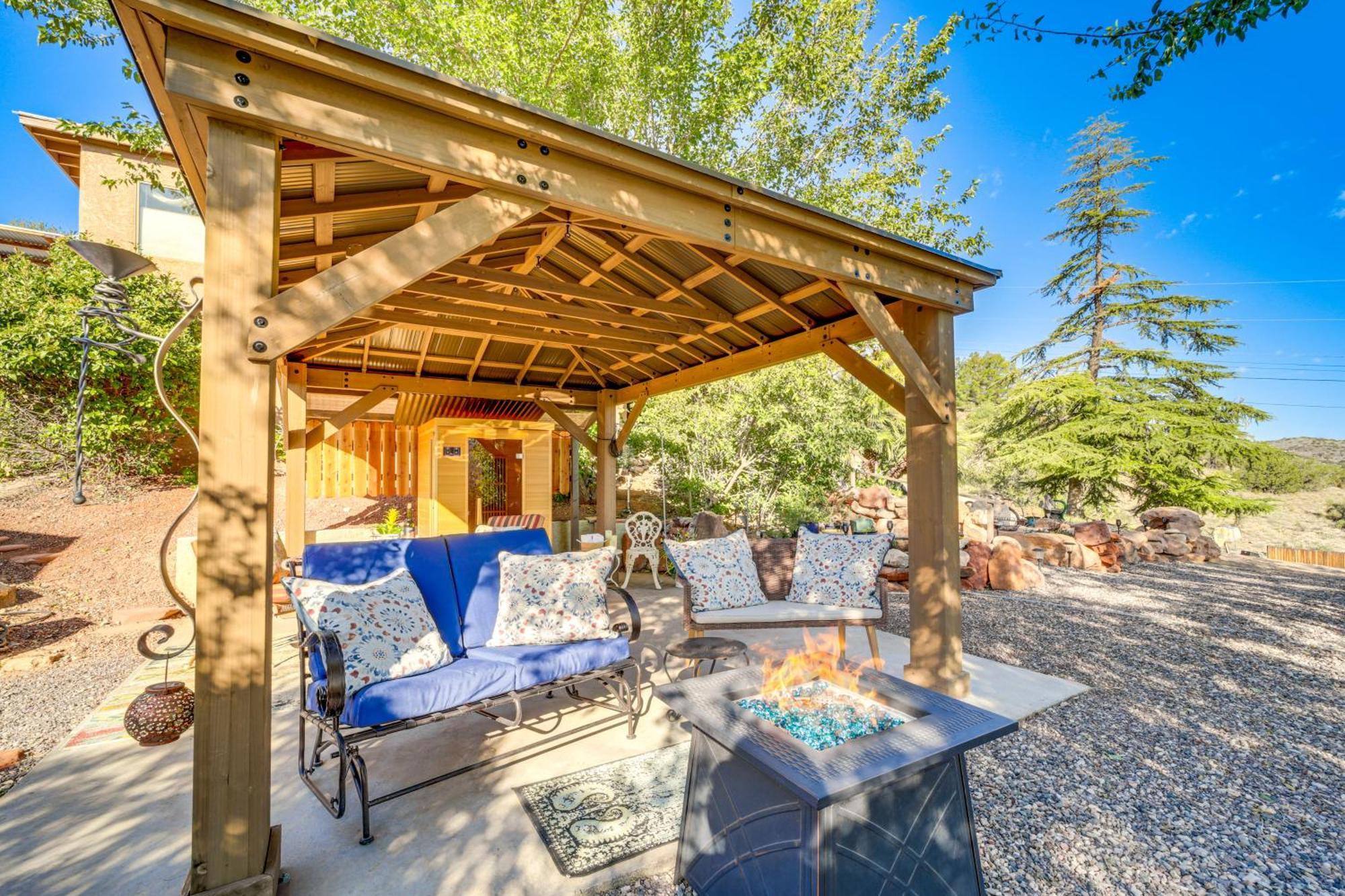 Vineyard Views And Sauna At Cornville Home! Cottonwood Dış mekan fotoğraf