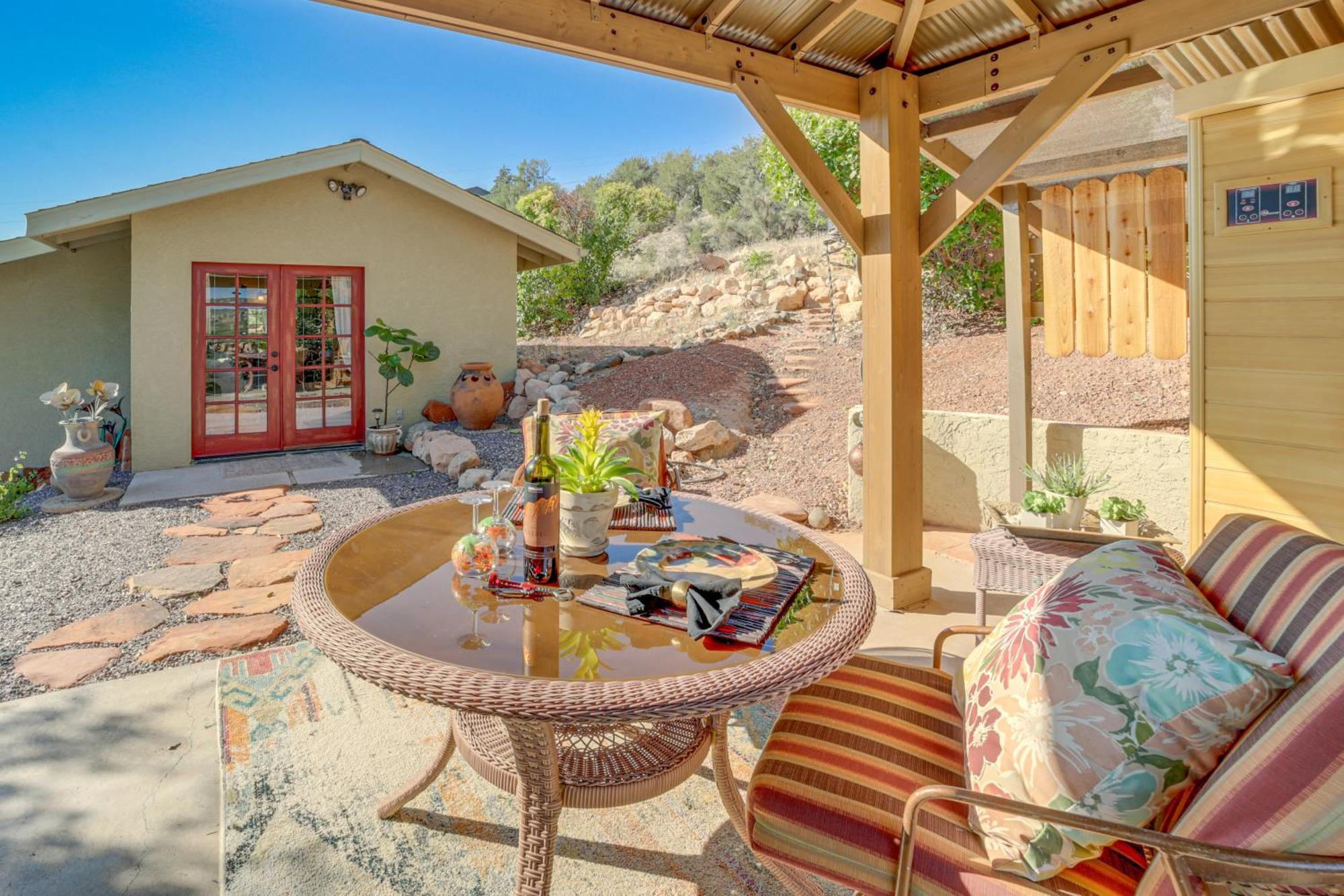Vineyard Views And Sauna At Cornville Home! Cottonwood Dış mekan fotoğraf