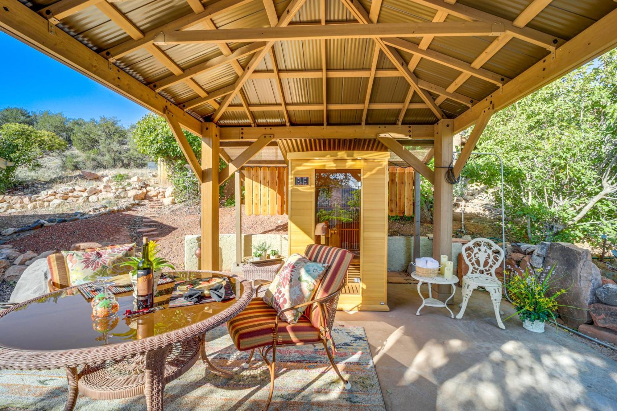 Vineyard Views And Sauna At Cornville Home! Cottonwood Dış mekan fotoğraf