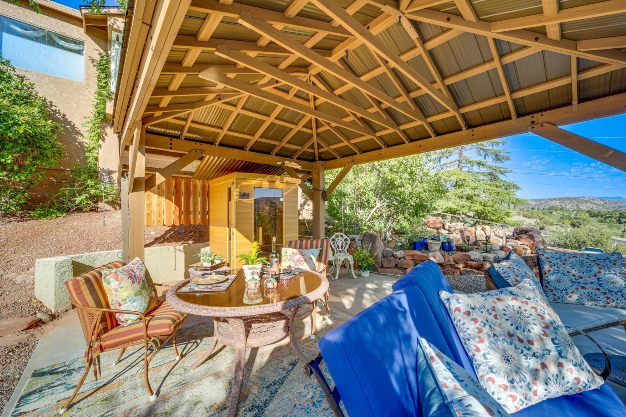Vineyard Views And Sauna At Cornville Home! Cottonwood Dış mekan fotoğraf