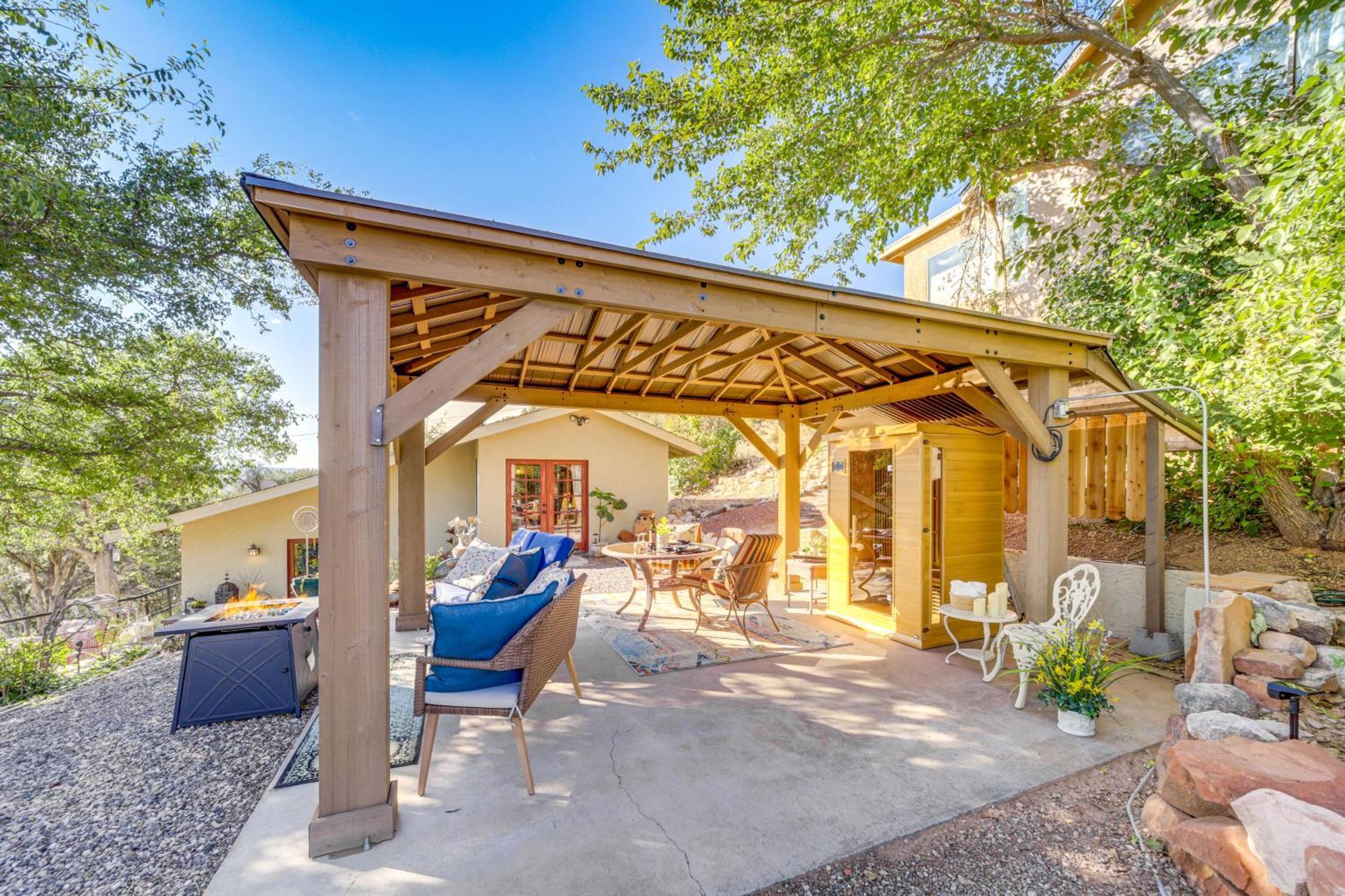Vineyard Views And Sauna At Cornville Home! Cottonwood Dış mekan fotoğraf